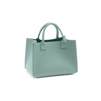 Filz-Korb "Bigi" rechteckig - 50x35x35 cm (Hellblau/Aqua) von HEY-SIGN