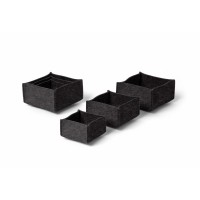 Filz-Box-Set 1 - SML (Dunkelgrau/Graphit) von HEY-SIGN
