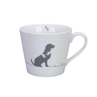 Krasilnikoff Happy Cup mit Henkel "Dog"