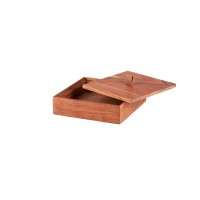 Box "Bento" aus Akazienholz - 20x20 cm (Natur)