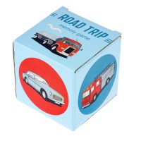 Memory-Spiel "Road Trip" - 6x6x2 cm (Bunt) von Rex London