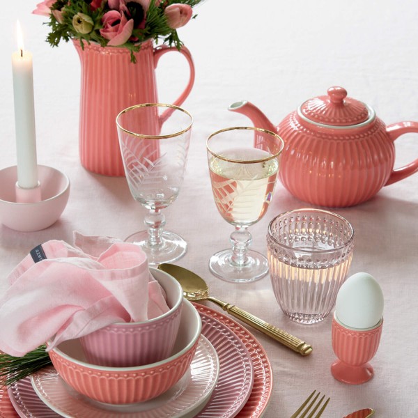 GreenGate Frühstücksteller "Alice" (Dusty Rose)