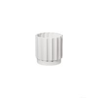 Vase "art deco" - 16 x 16 cm (Weiß) von ASA