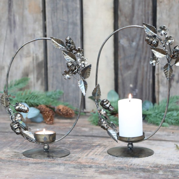 Chic Antique Kerzenhalter für Stumpenkerze