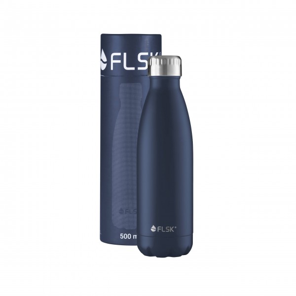 Isolierflasche "MDNGHT" 500 ml von FLSK