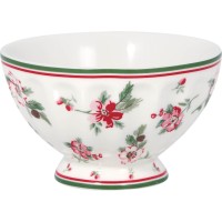 GreenGate French Bowl "Astrid" - 180 ml (White)