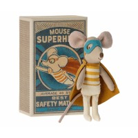 Maileg Maus "Superheld" in Streichholzschachtel - Kleiner Bruder Maileg Maus "Superheld" in Streichholzschachtel - Kleiner Bruder