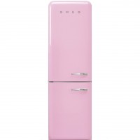 smeg Kühl-/Gefrierkombination "50's Retro Style" FAB32 mit Türanschlag links (Cadillac Pink)