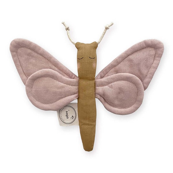 Aktivitätsspielzeug "Schmetterling" (Misty Rose) von SAGA Copenhagen