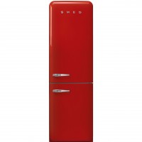 smeg Kühl-/Gefrierkombination "50's Retro Style" FAB32 mit Türanschlag rechts (Rot)