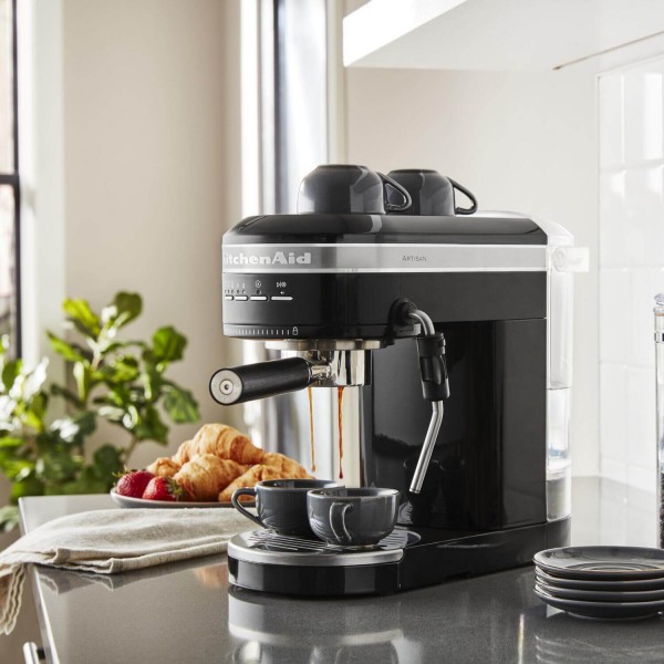 KitchenAid "Artisan" Halbautomatische Espressomaschine (Gusseisen Schwarz)