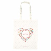 GreenGate Einkaufstasche "Mom" (White)