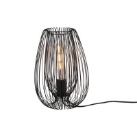 Tischlampe "Lucid" - 33cm (Schwarz) von Leitmotiv by Present Time