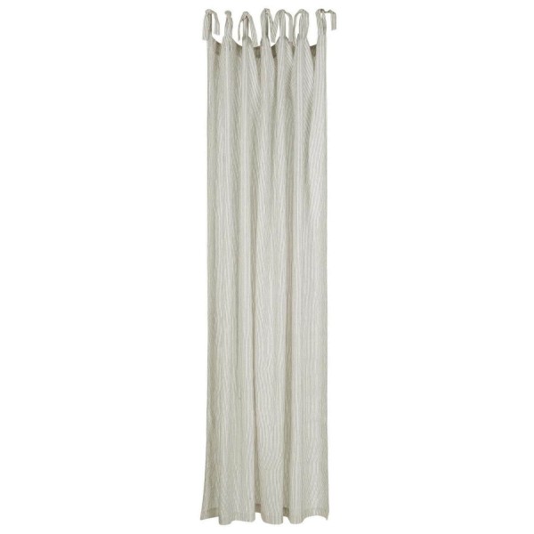 Ib Laursen Vorhang mit Bändern (Schwarz/Weiß - Gestreift)