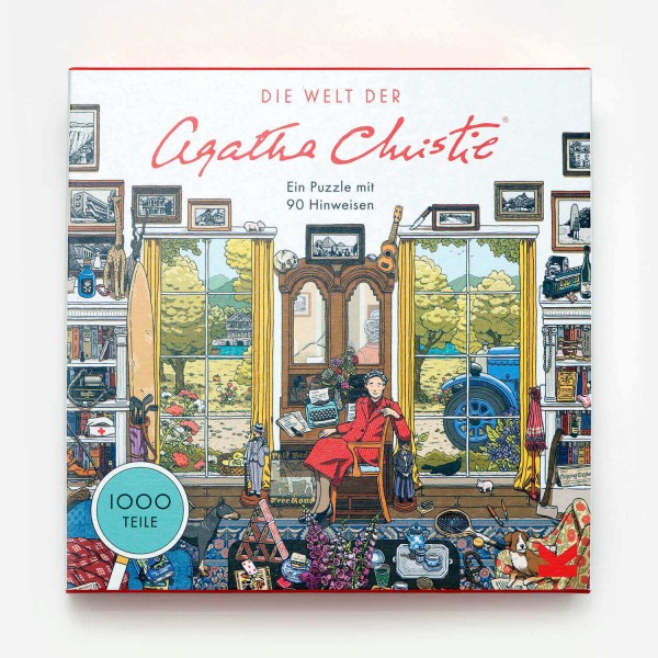 Puzzle "Die Welt der Agatha Christie" - 1000 Teile von Laurence King