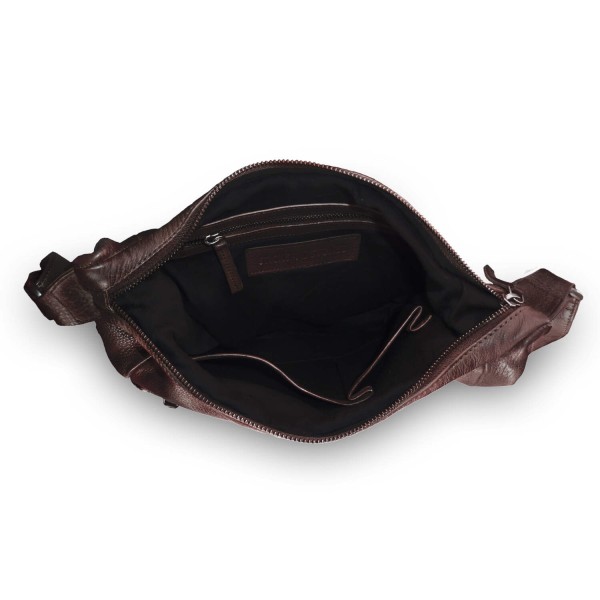 Sticks and Stones Tasche "Gaia Bag" (Burgundy) - Pflanzlich gegerbtes Rindsleder