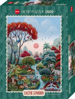 Puzzle Wildlife Paradise EXOTIC GARDEN Standard 2000 Pieces