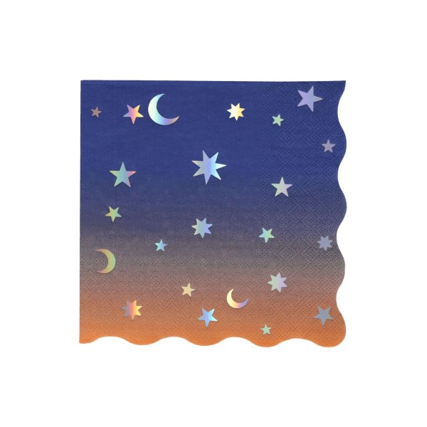 Papierservietten "Making Magic Star" - 16,5x16,5 cm (Bunt) von Meri Meri