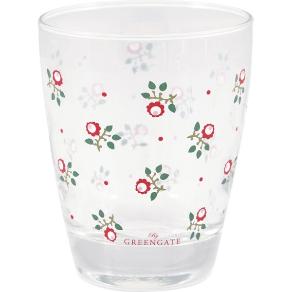 GreenGate Wasserglas "Abi Petit" (White)