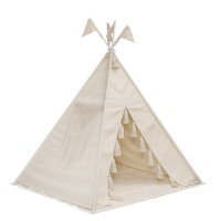 Bloomingville Kinderzelt "Tipi" (Creme)