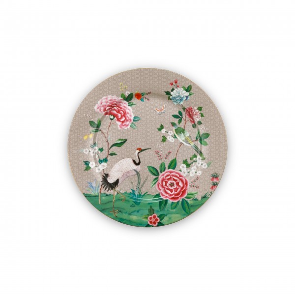 Pip Studio Platzteller "Blushing Birds" (Khaki)