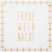 Servietten "Frohe Weihnacht" von räder Design