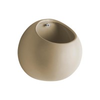 Wand Blumentopf "Globe" - 10cm (Grau) von Present Time