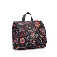 Reisenthel Kulturbeutel/Toiletbag "Paisley Black" - XL (Schwarz)