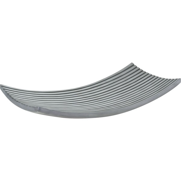 Schale "Lines" - 35x66x12cm (Silber) von fleur ami