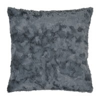 Kunstfell-Kissenhülle "BARDOT" - 45x45 (Blau) von pad