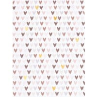 Minikarte "Herzen" - 6x8 cm (Bunt/Weiß) von räder Design