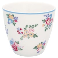 GreenGate Latte Cup "Elena Petit" (White)