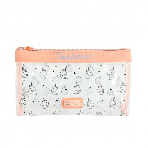 Kosmetiktasche "I look funtastic!" von mr. wonderful*