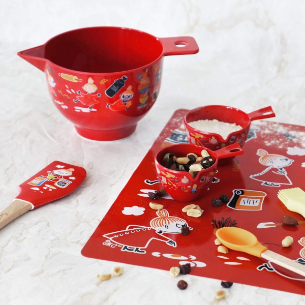 Moomin Messbecher-Set "My Baking Rot" von martinex-moomin - 3-tlg.