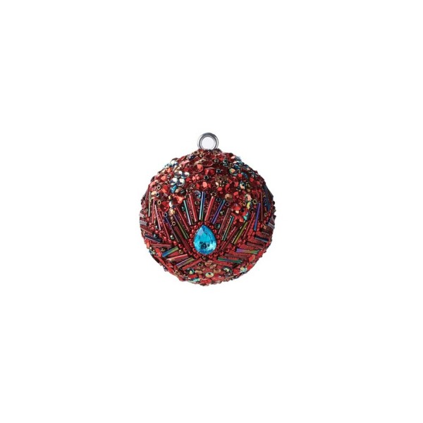 Weihnachtskugel "Opium"(Rot/Blau) - 6cm von Gift Company