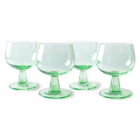 Weinglas "The Emeralds" im 4er-Set - 11,5 cm (Fern Green) von HKliving