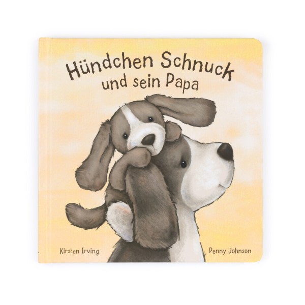 Jellycat Buch "Hündchen Schnuck und sein Papa"