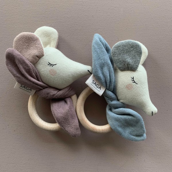 Beißring "Maus" (Fawn) von SAGA Copenhagen