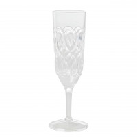 Liebevolles Champagner Glas aus Acryl von Rice