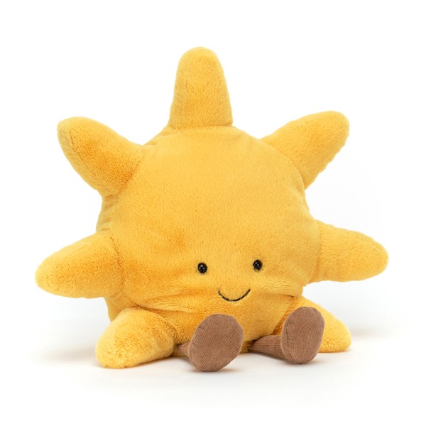 Jellycat Kuscheltier Sonne "Amuseable" - 29 cm (Gelb)