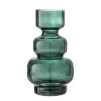 Bloomingville Tischvase aus Glas (Grün)