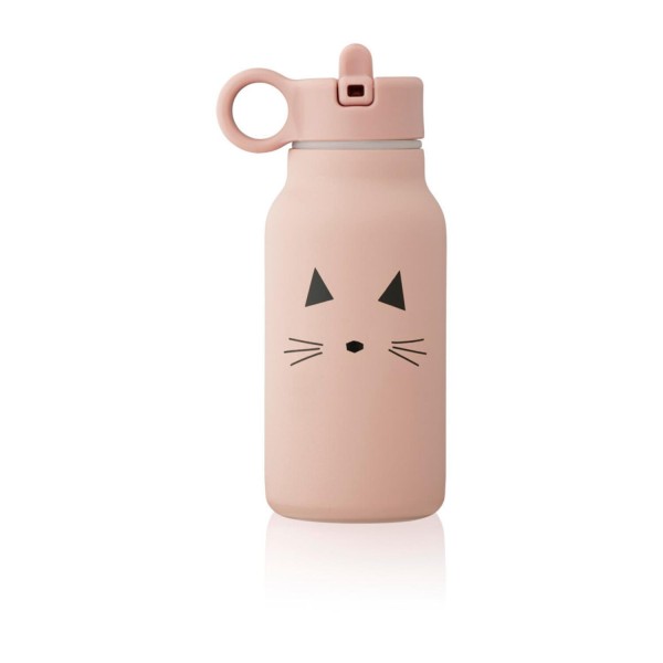 Thermosflasche für Kinder "Falk Katze" (Rose) von Liewood