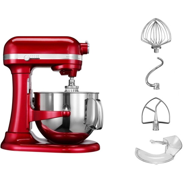 KitchenAid "Artisan" Küchenmaschine mit Schüsselheber (Liebesapfel Rot) 6,9L