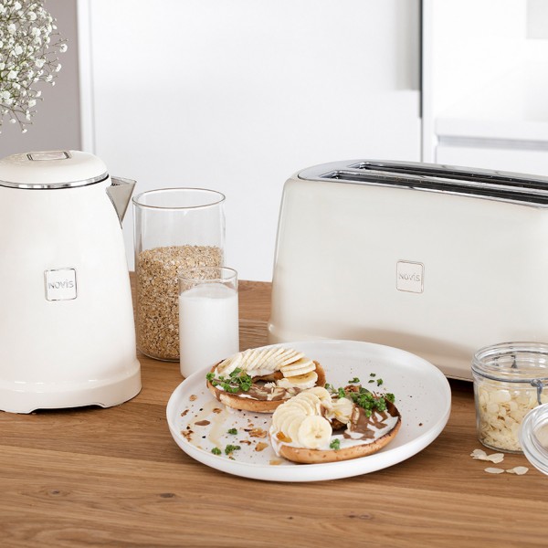 Wasserkocher K1 "Iconic Line" in Creme