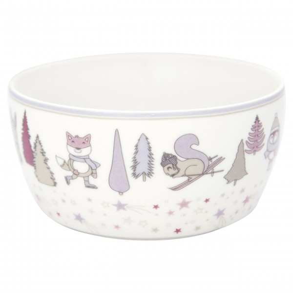 In der GreenGate Kinder-Schüssel "Forrest" (Lavender) schmeckt alles viel besser!