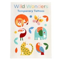 Klebetattoos "Wild Wonders" von Rex LONDON Klebetattoos "Wild Wonders" von Rex LONDON