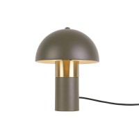 Tischlampe "Seta" - 26cm (Taupe) von Leitmotiv by Present Time