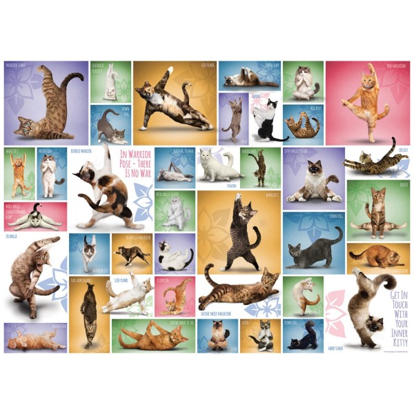 Puzzles Yoga Cats von Eurographics