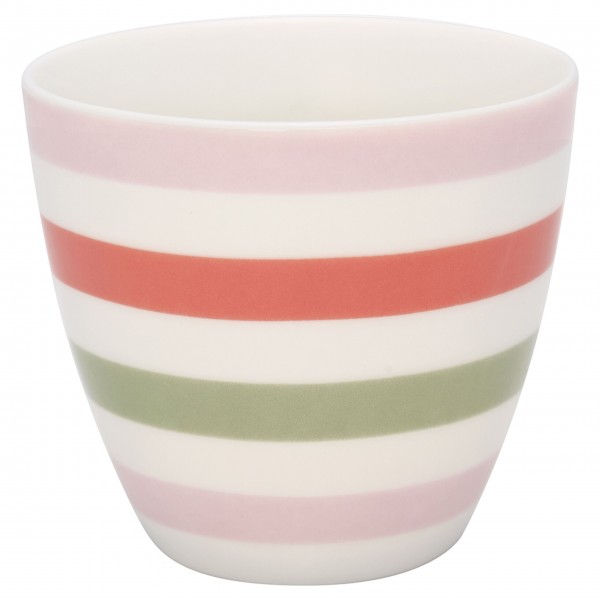 GreenGate Latte Cup "Valentina" (White)