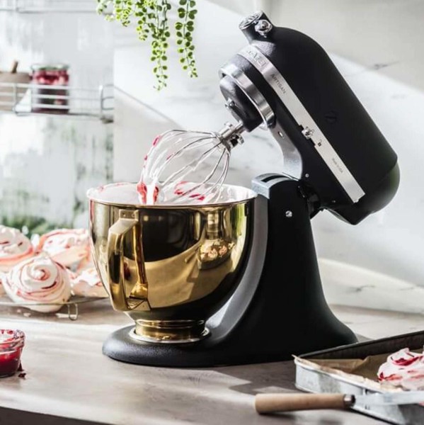KitchenAid 4,8 l Edelstahlschüssel zu "Artisan" Küchenmaschine (Radiant Gold)